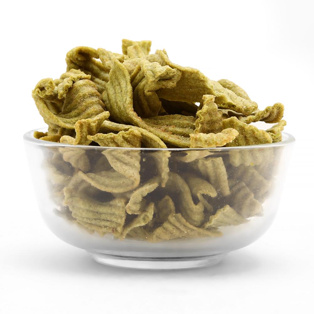 Palak Bhel Chaska  Chips