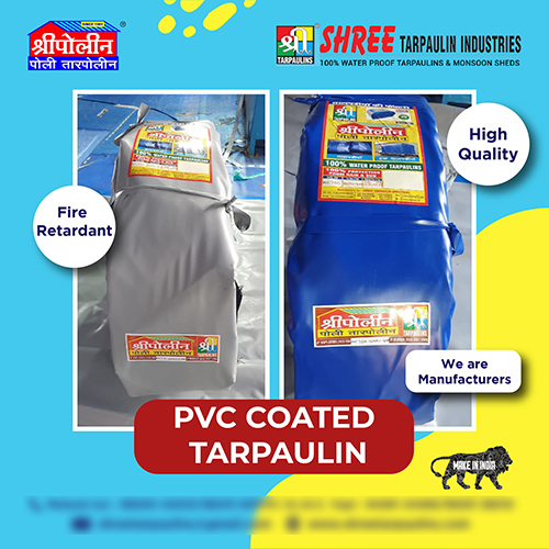 Pvc Color Tarpaulin - Color: Blue
