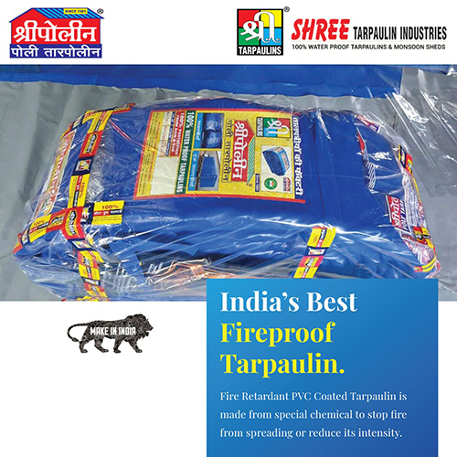 Pvc Color Tarpaulin - Color: Blue