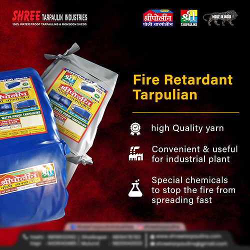 Fire Retardant Tarpaulin