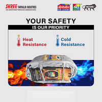 Blue Fire Retardant Tarpaulin