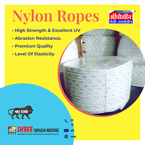 White Nylon Rope - Size: Customized