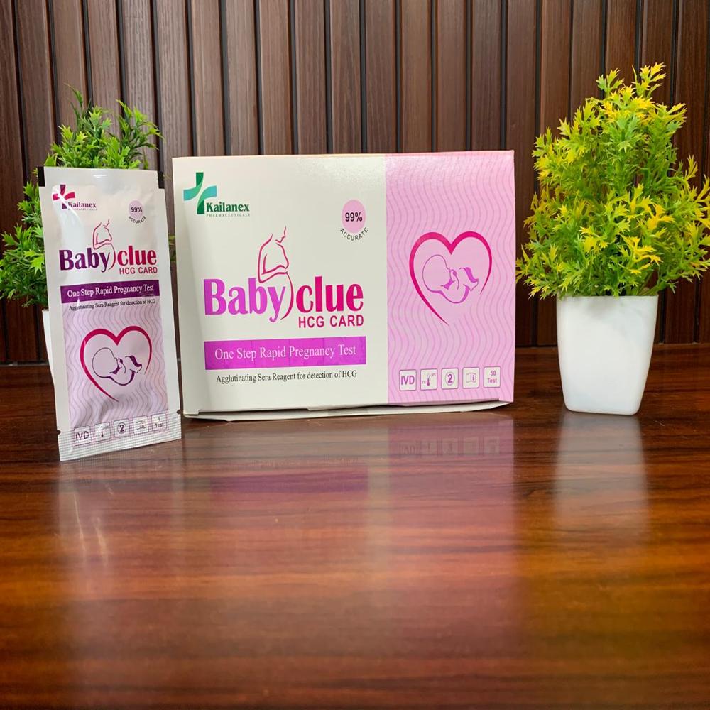 PREGNANCY TEST CARD