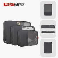 Compex Grey Packing Cube Set Of 5