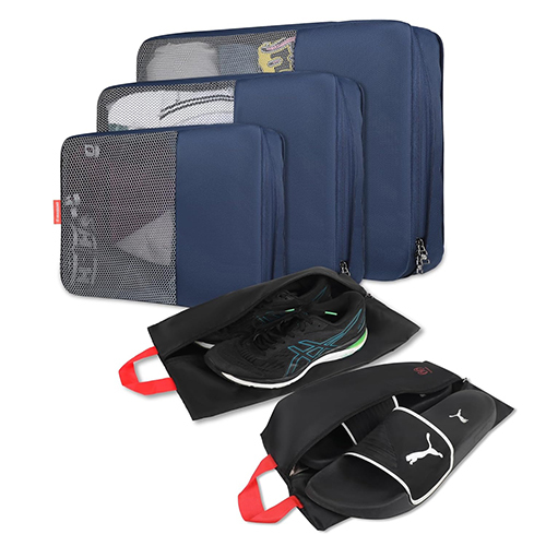 Navy Packing Cube Set Of 5