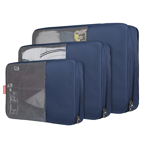 Navy Packing Cube Set Of 5