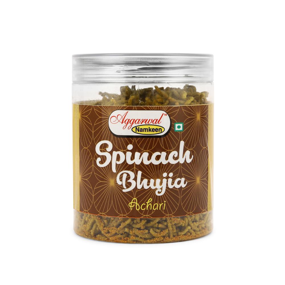 Palak Achari Bhujiya - Feature: No Artificial Colors Or Flavors