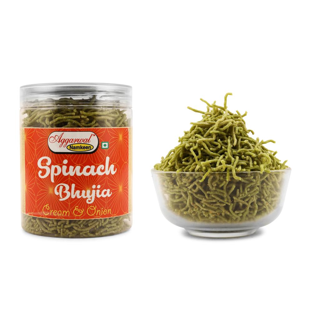 Palak Cream / Onion Bhujiya - Feature: No Artificial Colors Or Flavors