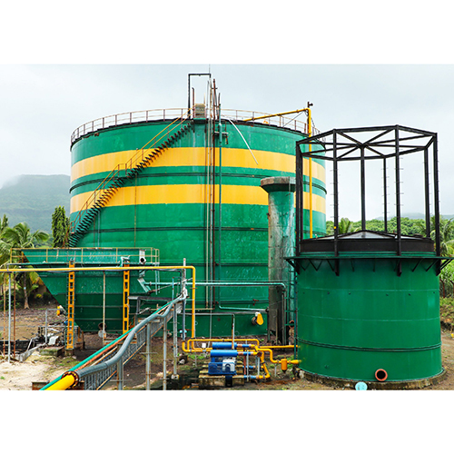 High Efficiency Digestion And Biogas Production Plant - Color: Silver