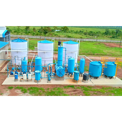 Fully Automatic Water Treatment Plant - Color: Blue