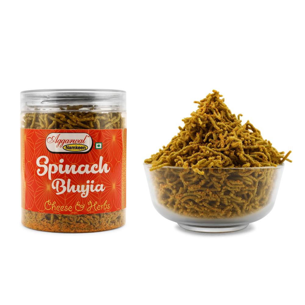 Palak Cheese / Herbs Bhijiya - Feature: No Artificial Colors Or Flavors