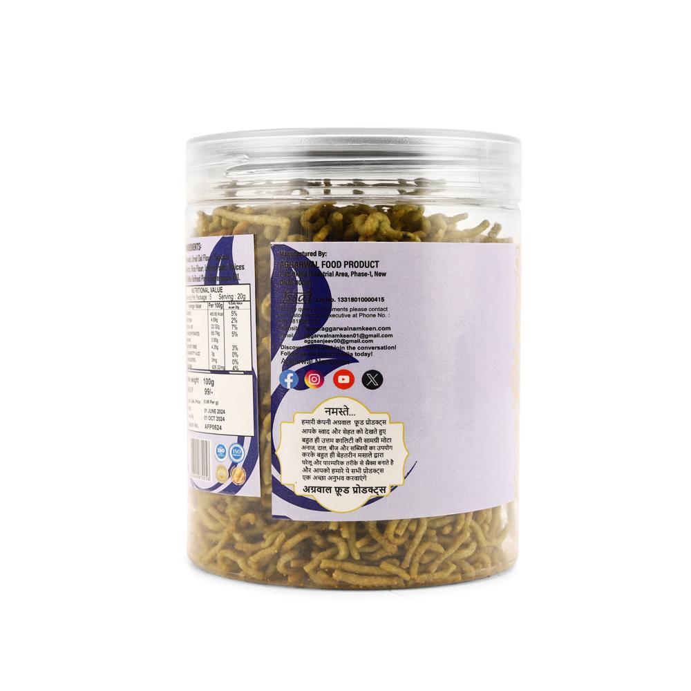 Palak Jalapeno Bhujiya - Feature: No Artificial Colors Or Flavors