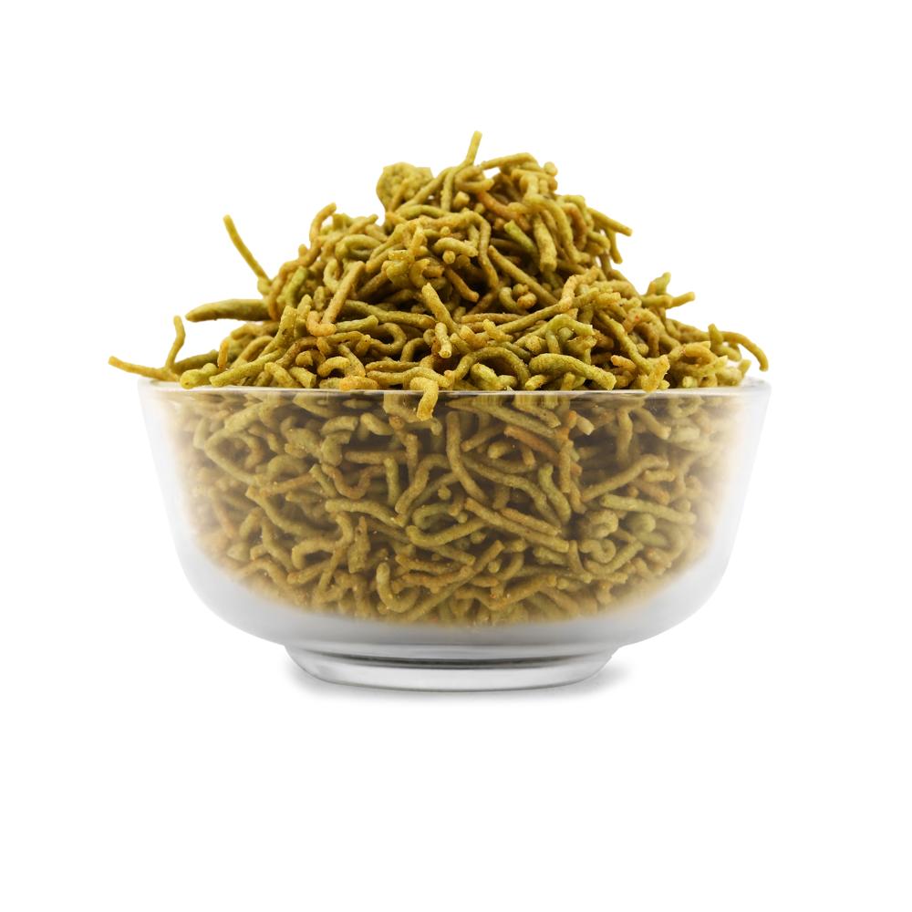 Palak Jalapeno Bhujiya - Feature: No Artificial Colors Or Flavors