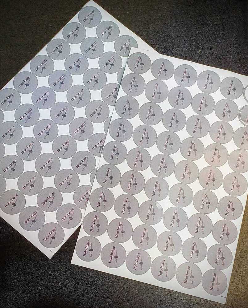 Round Printed Stickers - Color: Multicolor