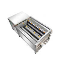 Fruits And Vegetables Brush Washer - Color: Silver