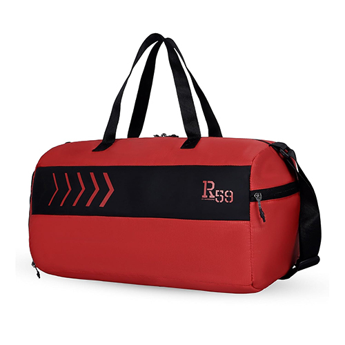 Fabio 23L Red Lightweight Gym Duffle Bag