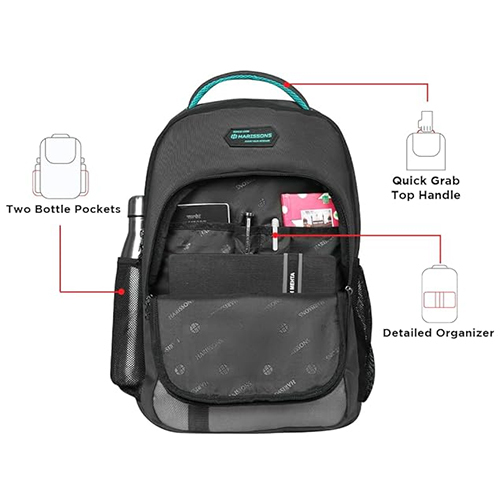 Inno 31 L Grey-Teal Casual Backpack