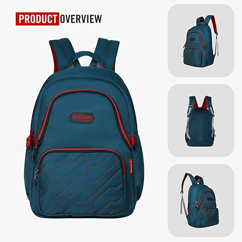 ZAP 28L Blue And Red Casual College Backpack
