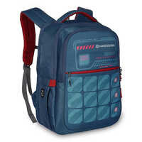 Memo 32L Navy And Green Casual Backpack