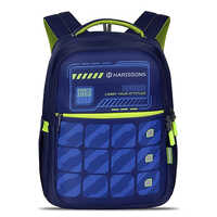 Memo 32L Navy And Green Casual Backpack
