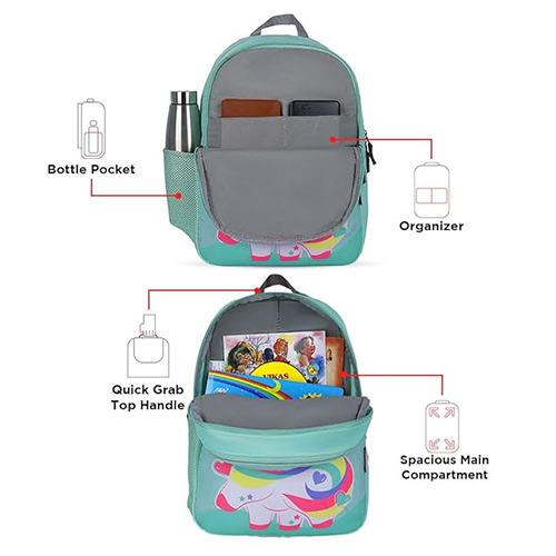 Unicorn Mystical 16L Primary School Backpack
