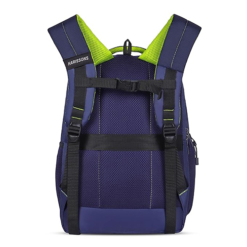 Radio 34 L Navy Green Laptop Backpack
