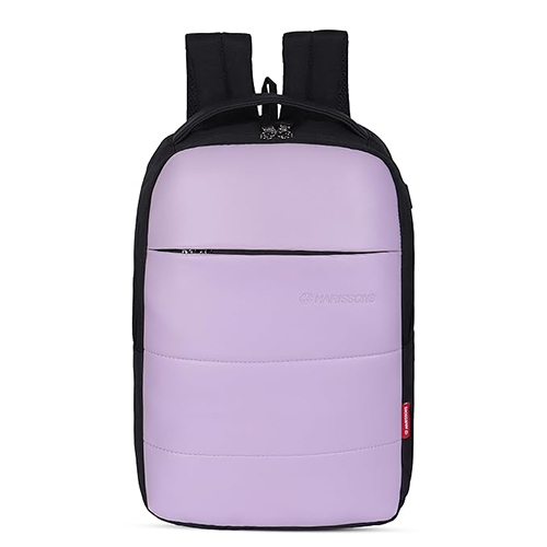 Zenith 16L Purple Compact Vegan Leather Laptop Backpack