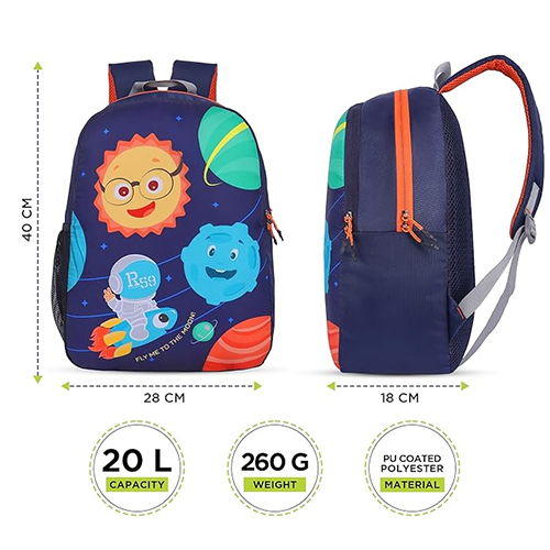 R59 Solar Buddies 20L Kids School Backpack