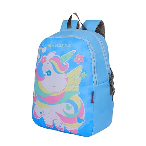 Unicorn Mystical 16L Ocean Blue Primary School Backpack