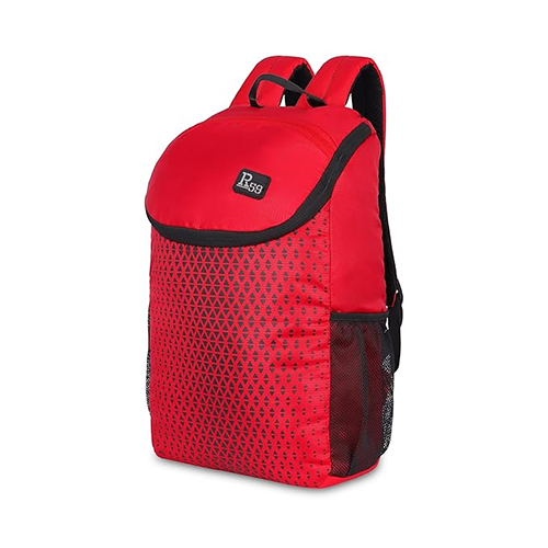 R59 Vertex 18L Red And Black Casual Backpack