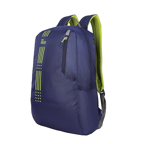 R59 Grid By Harissons 19L Navy-Green Lightweight And Durable Casual Backpack