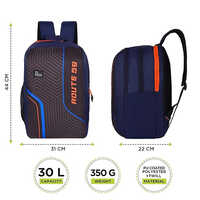 R59 Chad 30L Navy Casual Backpack