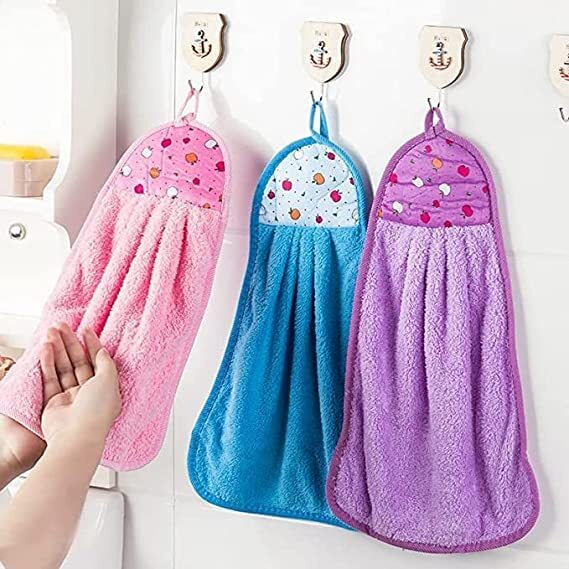 Microfiber Hand Towels for Kitchen & Wash