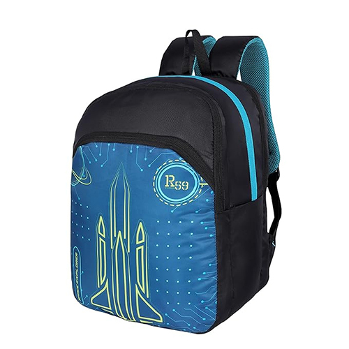 R59 Spacecraft 20L Black-Teal School Bag
