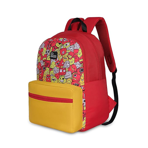 R59 Doodle 20L Teal-Pea Green School Backpack
