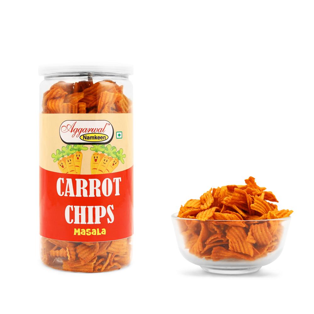 Carrot Masala Chips - Feature: No Artificial Colors Or Flavors