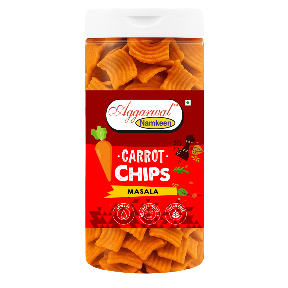 Carrot Masala Chips - Feature: No Artificial Colors Or Flavors