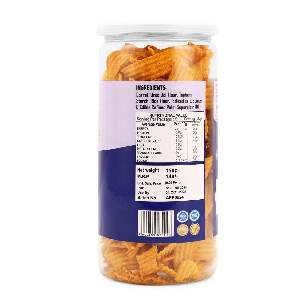 Carrot Biryani Chips