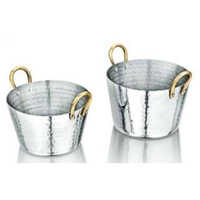 Serving Tub W-Brass Handle