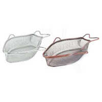Fish Baskets Stainless Steel - Color: Silver