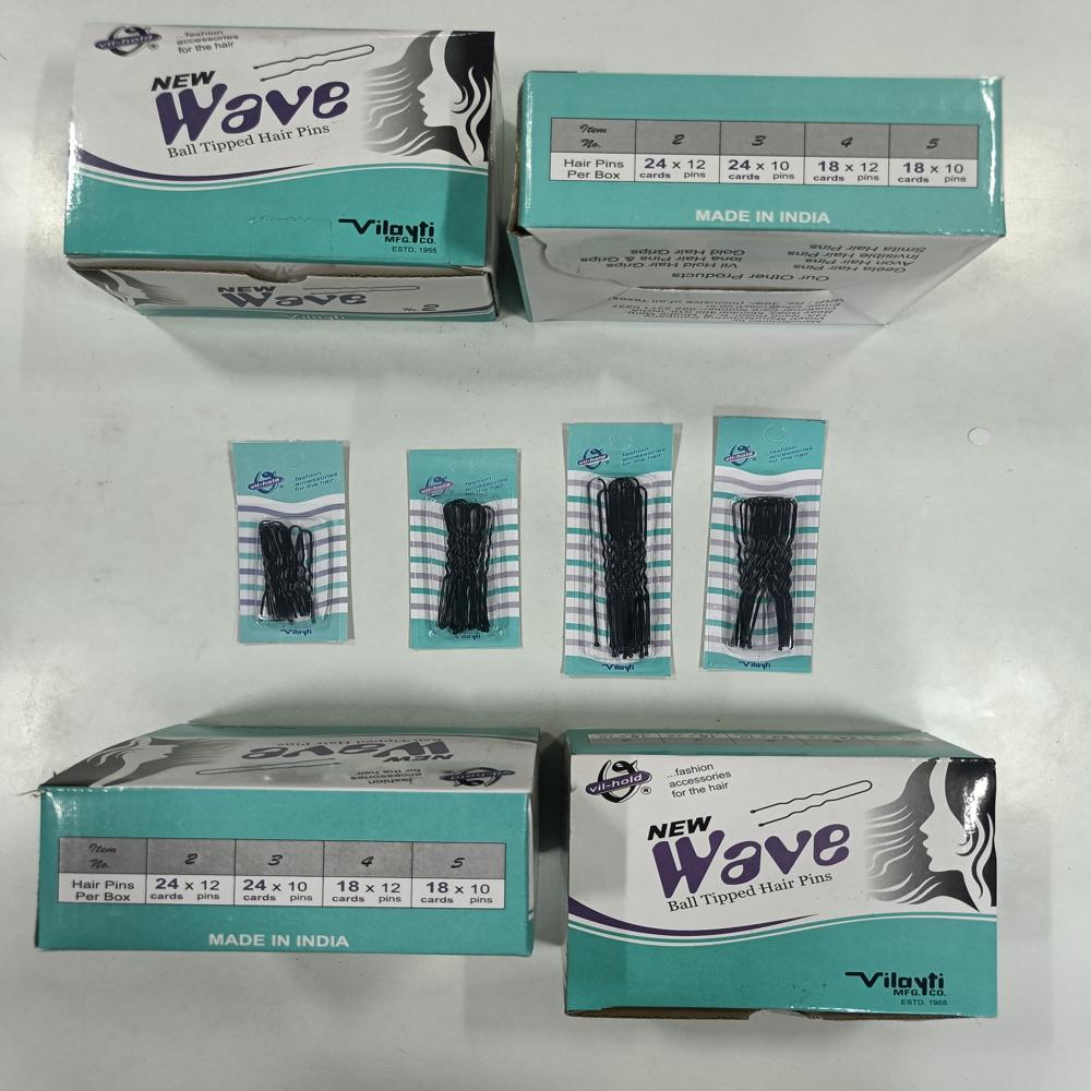 Wave Juda Pin - Color: Black