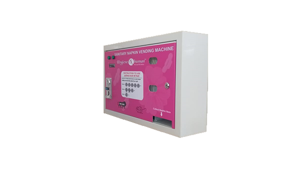 Sanitary Napkin Vending Machine - Capacity: 60 Pcs/hr