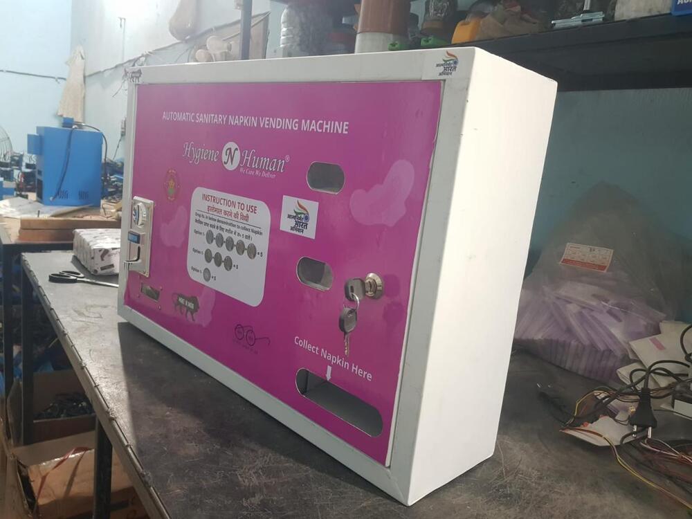 Sanitary Napkin Vending Machine - Capacity: 60 Pcs/hr