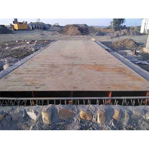 80 Ton Modular Electronic Weighbridge - Color: Grey