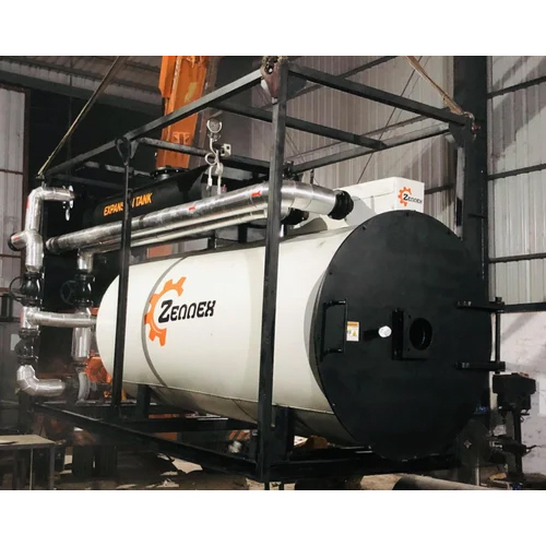 Horizontal Three Pass Thermic Fluid Heater