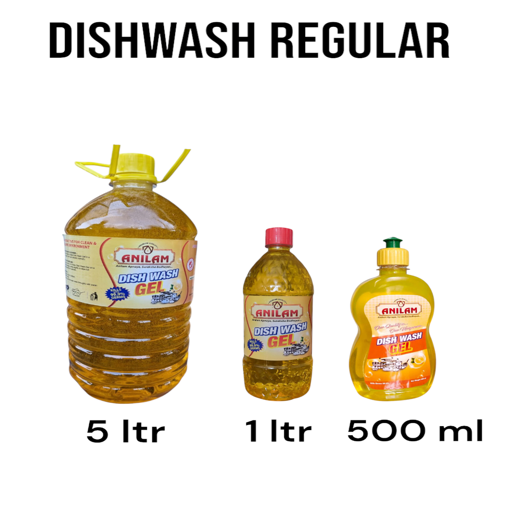 Yellow Premium Dishwash One Drop