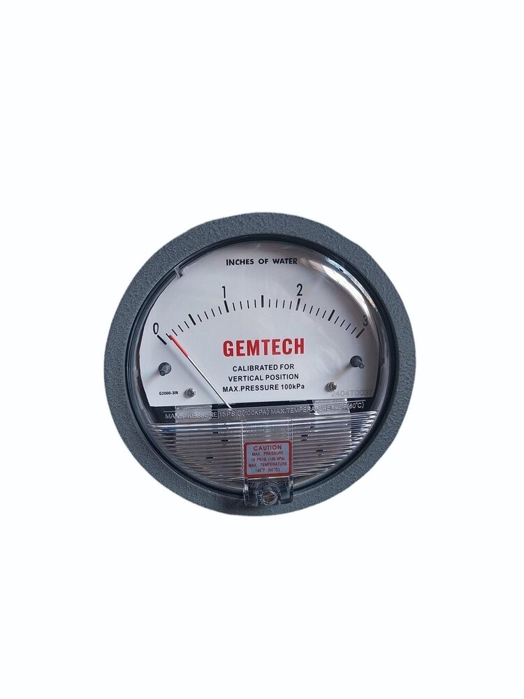 GEMTECH DIFFERENTIAL PRESSURE GAUGE IN Comsia Industrial Estate Coimbatore Tamil Nadu