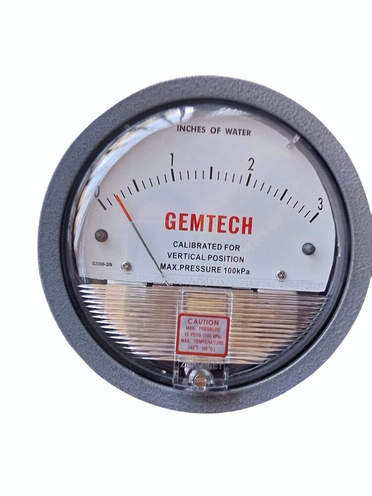 GEMTECH DIFFERENTIAL PRESSURE GAUGE IN Comsia Industrial Estate Coimbatore Tamil Nadu