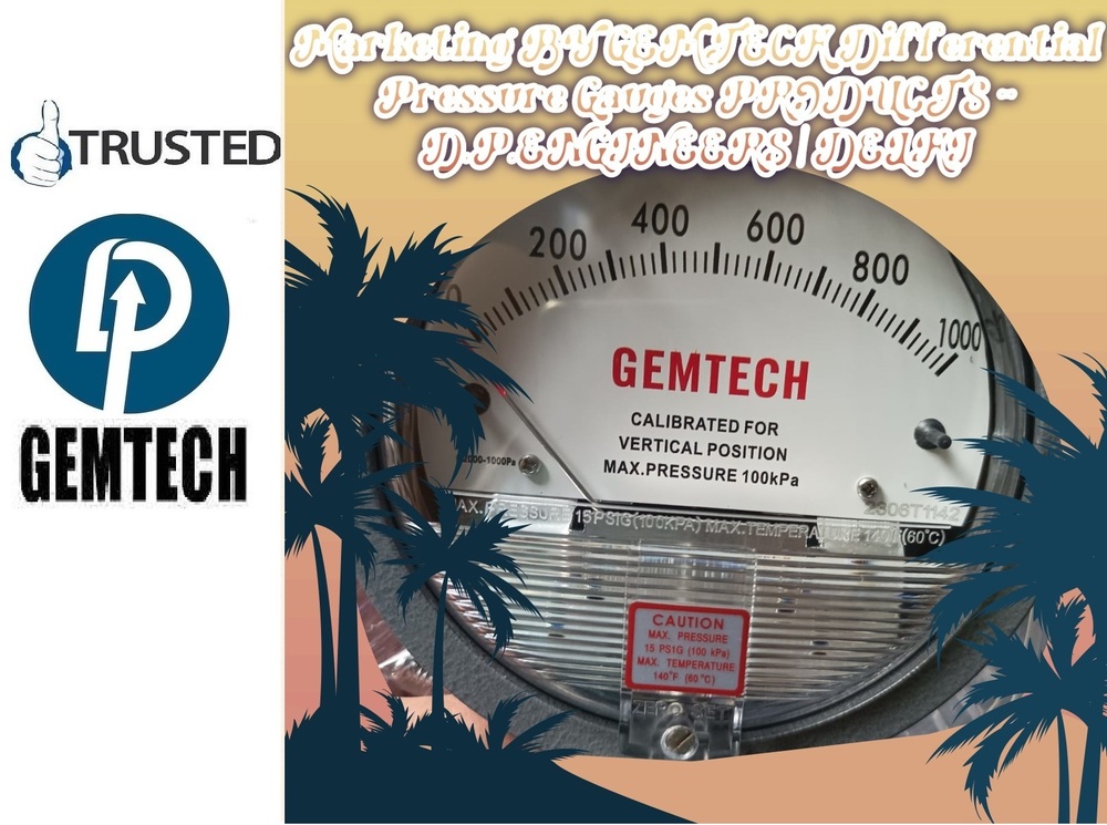 Gemtech Differential Pressure Gauges Suppliers In Kamgra Himachal Pradesh