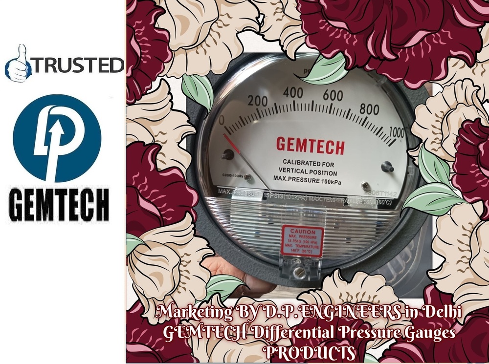 Gemtech Differential Pressure Gauges Suppliers In Kamgra Himachal Pradesh